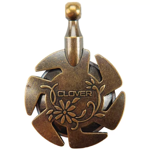 Pendiente Rompe Hilos Dorado Clover - comprar online