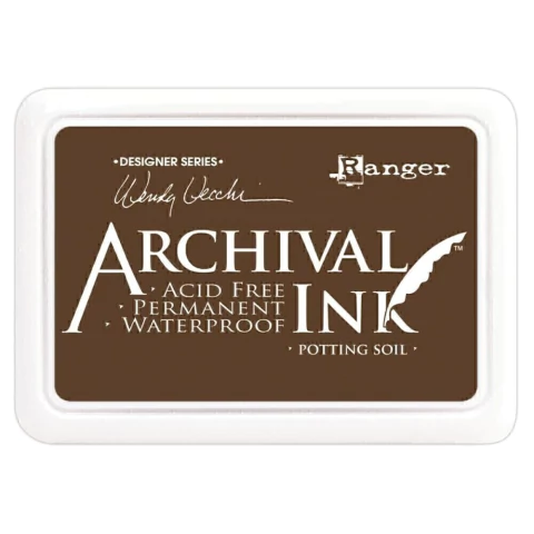 Almohadilla de Tinta Potting Soil Archival ink