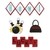 Set de troqueladoras Lucky Bowling Sizzix Thinlits