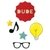 Set 7 Troqueles Dude Thinlits Sizzix