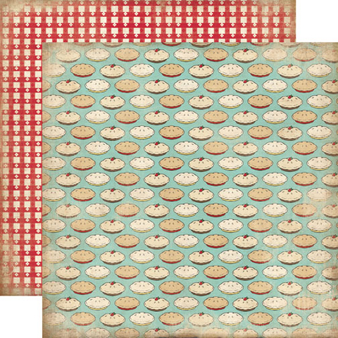 Papel bi-faz Love Pie 30,5 x 30,5 cm de 200 gr - comprar online