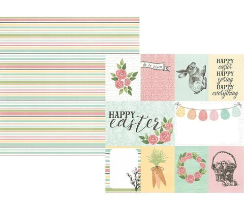 Papel bi-faz Jouranling Card 30,5 x 30,5cm 180grs Simple Stories