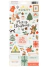 Set 99 Stickers Mittens and Mistletoe - comprar online