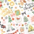 Set 99 Stickers Mittens and Mistletoe en internet