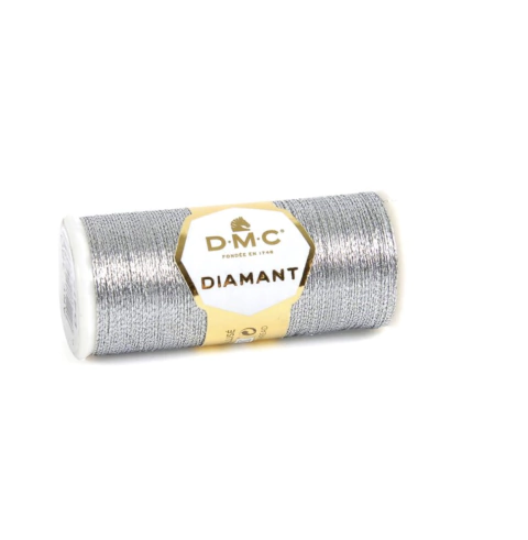 Hilo Metalizado Dark Silver DMC Diamant