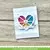 Troqueles Stitched Happy Heart Geo Frame Add-On Lawn Fawn - tienda online
