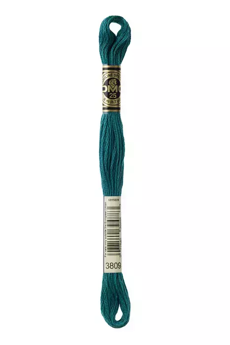 Hilo Mouline Special 25 Very Dark Turquoise 3809 DMC
