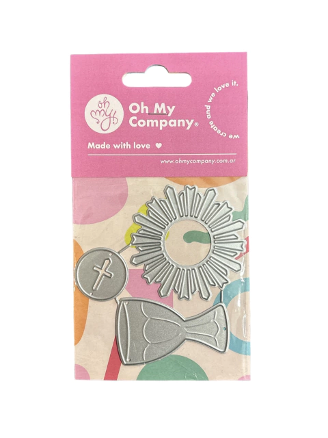 Set de 3 Troqueladoras de Comunion We Pray OH MY 812