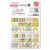 Block de 12 Papeles de Arcoiris JJ Bolton Pattern Paper Waffle Flower - comprar online