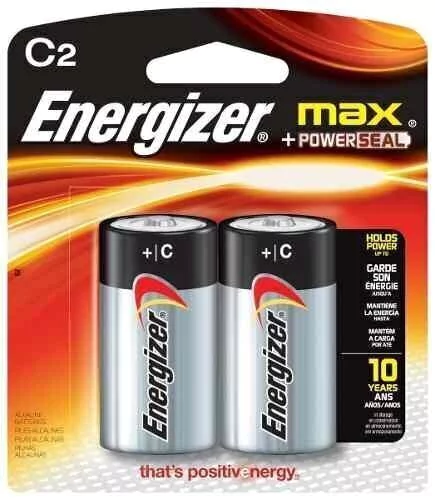 Pilas C Energizer Blister