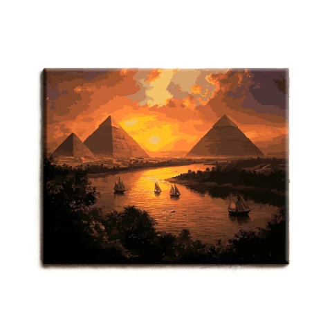 Kit Pintura Por Números Antiguo Egipto - comprar online