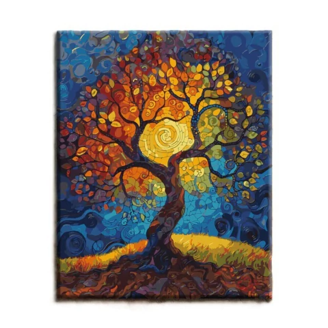 Kit Pintura Por Números Árbol de la Vida