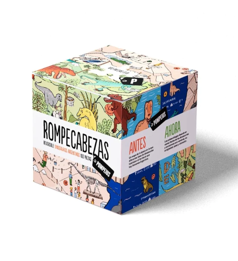 Puzzle Bifaz Dinos Argentinos Pompeius