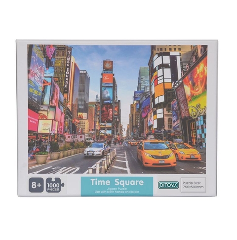 Puzzle 1000 Piezas Ditoys Time Square