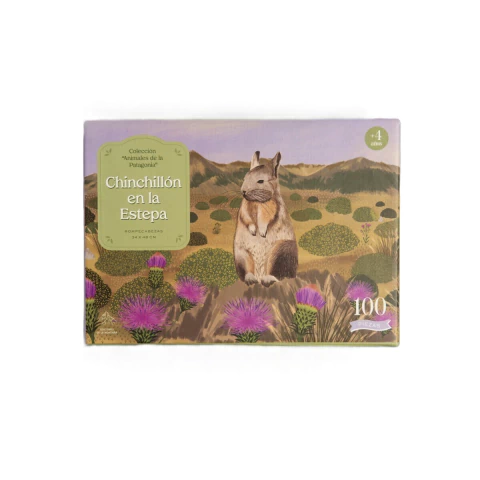 Puzzle Chinchillón en la Estepa 100 Piezas - comprar online