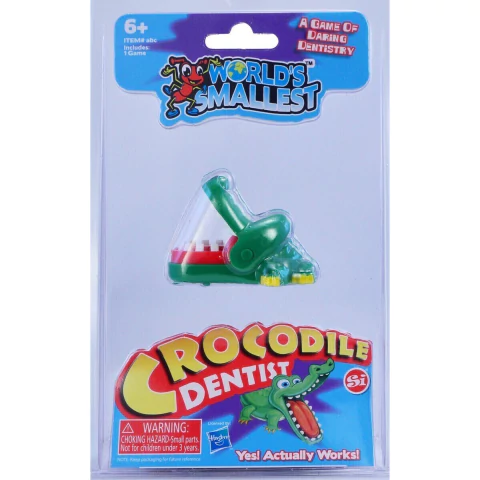 Crocodile Dentist Miniatura World's Smallest