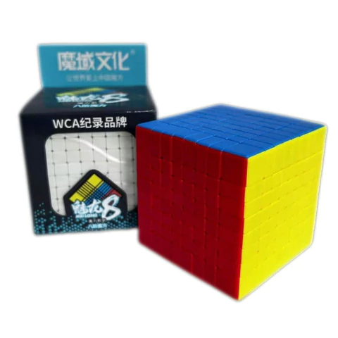 8x8x8 Stickerless Meilong Moyu
