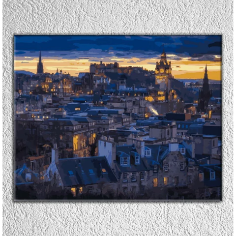 Kit Pintura Por Números Edimburgo