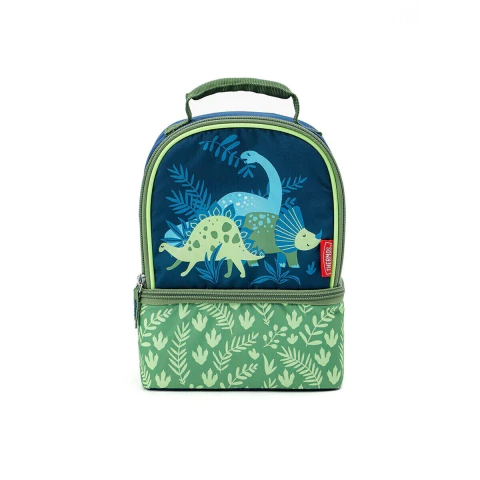 Lunchera Doble Fondo Dinos Thermos - comprar online