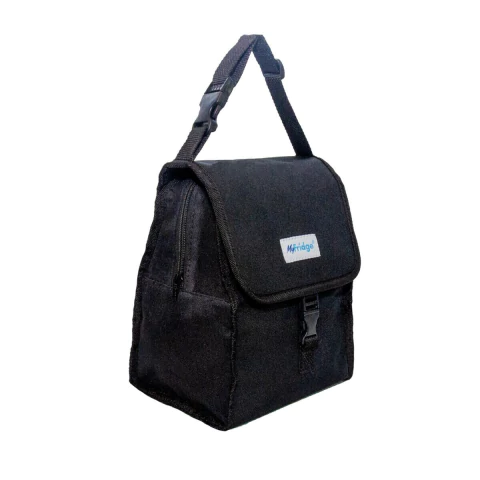 Lunchera Zipped My Fridge Negra