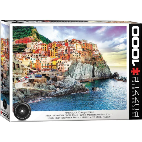 Puzzle Manarola Cinque - Terre, Italy 1000 Piezas