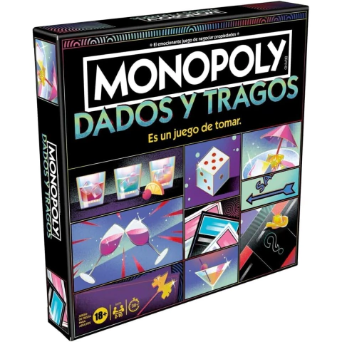 Monopoly Dados y Tragos - comprar online