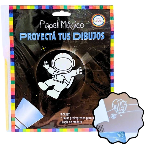 Papel Mágico Espacial Proyector