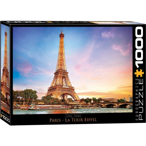 Puzzle Paris - La Tour Eiffel 1000 Piezas