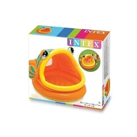 Pileta Intex Con Techo 124X109X71