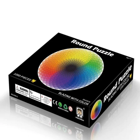 Puzzle Circular 1000 Piezas Rainbow