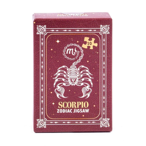 Mini Puzzle 50 Piezas Zodíaco Escorpio - comprar online