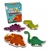 Rompecabezas Dinos Madera 3 y 4 Piezas
