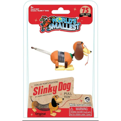 Slinky Dog Miniatura World's Smallest