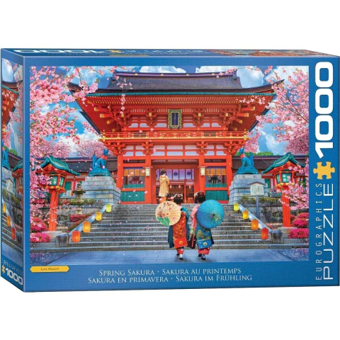 Puzzle Spring Sakura By Lars Stewart 1000 Piezas
