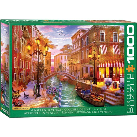 Puzzle Sunset Over Venice By Dominic Davison 1000 Piezas