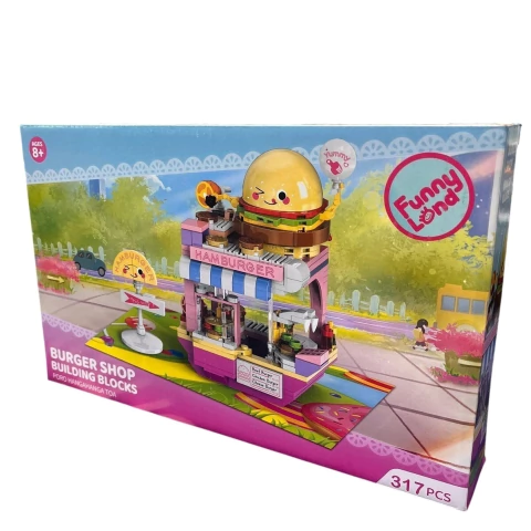 Bloques Burger Shop 317 Piezas - comprar online