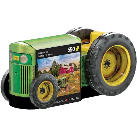 Puzzle Tractor Tin 550 Piezas