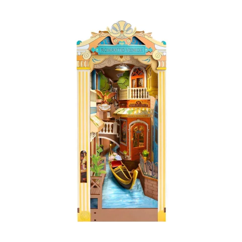 Romantic Venice Book Nook Puzzle 3D - comprar online