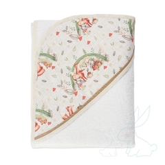 Toalla con capucha de Bebé - Luna Deco