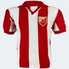 Camisa Retrô Red Star Belgrade Home 1990/91 + Brinde Exclusivo - comprar online