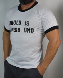 Camisa Retrô Arnold is Numero Uno + Brinde Exclusivo - Autêntica Retrô 