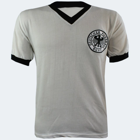 Camisa Alemanha Retrô nº13 Gerd Muller + Brinde Exclusivo