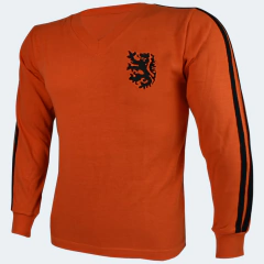 Camisa Holanda 1974 manga longa Retrô + Brinde Exclusivo - loja online