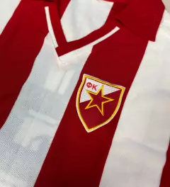 Camisa Retrô Red Star Belgrade Home 1990/91 + Brinde Exclusivo