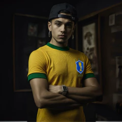Camisa Canarinho Retrô 1982 + Brinde Exclusivo na internet