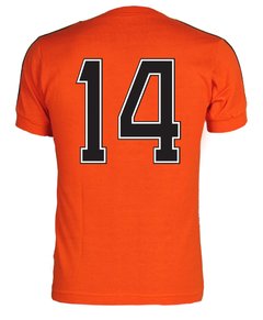 Camisa Holanda Retrô 1974 Cruyff nº14 + Brinde Exclusivo
