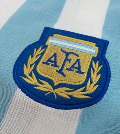 Camisa Argentina Retrô 1986 Home + Brinde Exclusivo - Autêntica Retrô 
