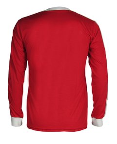 Camisa Bayern de Munique retrô anos 80 manga longa + Brinde Exclusivo - Autêntica Retrô 