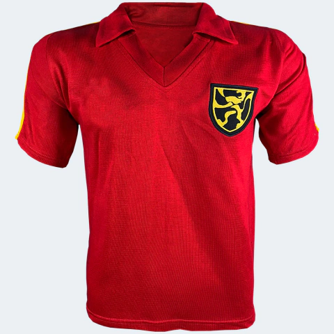 Camisa Retro Bélgica 1980 + Brinde Exclusivo