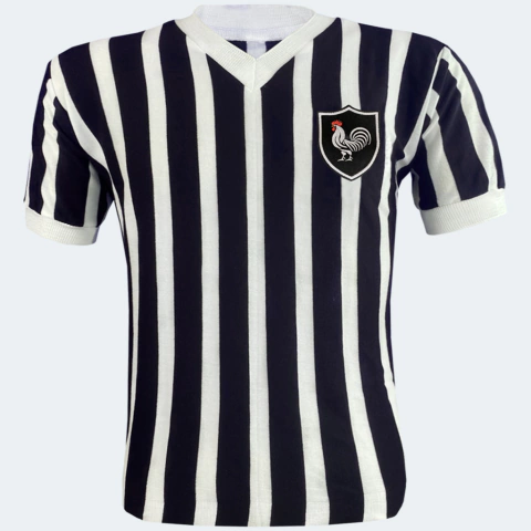 Camisa Retrô Galo Alvinegro Anos 40 + Brinde Exclusivo